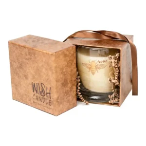 Brown Candle Box